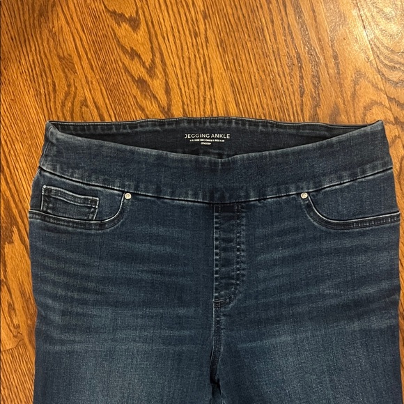 Chico's Dark Wash Ankle Jeans - Picture 3 of 5
